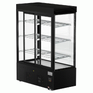 Vitrine réfrigérée pour pâtisserie MADRID - 1500 mm - 3 étagères - Noir_6