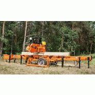 Scierie LT70 intégrant un système Accuset ou PLC électronique