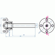 Kit remorque rapide à deux essieux 4.80/4.00 - 8 roues légales moyeu 400-8_6