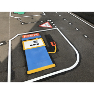 Jeux thermocollés - Pack complet circulation 8mx8m - Référence BTJTR8_6