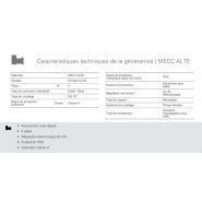 Groupe électrogène industriel avec options de gestion à distance disponibles