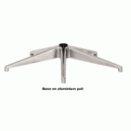 Siège bureautique  synchrone KENNY - Rouge, Noir, Non, Piètement nylon noir_6