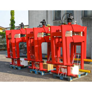 Pince à parpaings Série GMPTL R/A - Capacité 2000 à 3000kg - Fixe ou réglable - Adaptable sur grue ou porteur_6