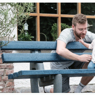 Banc COLOR plastique recyclé_6