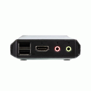 ATEN CS22H Commutateur KVM câble HDMI 4K USB 2 ports avec sélecteur de port distant_6