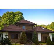 Panneaux d'ardoises métalliques - Revêtement thermolaqué ou pierre naturelle - METROTILE® interlock iSLATE_7