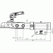 22x11.00-8 Knobby ATV Quad Trailer Kit Wheels ALKO Axles Swivel Hitch Load 620kg_6