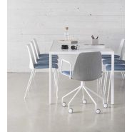 Lunia - Chaise empilable en polypropylène personnalisable, 13 coloris, multiples piètements_6