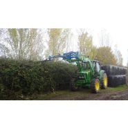 Taille haie avec un système d'attelage démontable - tracteur sa 1000_6