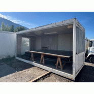 Bungalow cabane de chantier double 6x4,9m_6