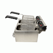 Friteuse posable électrique 2x4 l 7455.1002 COMBISTEEL_6