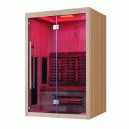 SAUNA INFRAROUGE BOREAL® SIGNATURE 130 À SPECTRE COMPLET - 130X110X205_6