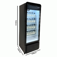 Réfrigérateur porte en verre pib-240r l540 7455.3120 COMBISTEEL_6