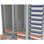 Armoire médicale de transfert ou stockage 3 colonnes, conçue dans des matériaux résistants aux bactéries - WEECART_6