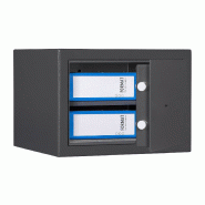 Coffre-fort encastrable FORMAT M 410 - Coffre-fort meuble compact - Serrure à combinaison mécanique / Gris clair RAL 7035_6