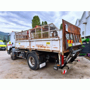Mercedes ATEGO 1218 Camion benne grue grappin hayon_6