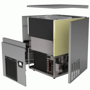 Machine à glaçons pleins cylindriques 33 kg/24h - stockage 16 kg_6
