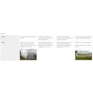 9.60 m optimum avec cheneaux - serre tunnel - serres val de loire - longueur 10 m_6