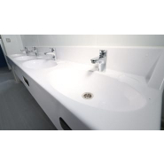 Conteneur sanitaire de douche 10', hygiénique et propre - Containex_6