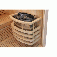 SAUNA D'ANGLE BOREAL® BALTIK 180 - 5 PLACES - 180X180X210 CM_6
