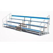 Tribune gigogne mobile 2, 3 ou 4 rangs idéale pour les équipements sportifs et culturels_6