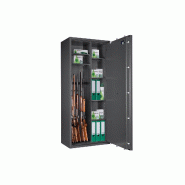 Armoire à armes FORMAT CAPRIOLO III Classe I - Armoire à fusils (EN 1143-1) - Serrure électronique S&G Spartan 1006 / Graphite RAL 7024_6
