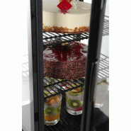 Vitrine de table réfrigérée positive 3 étagères 78L ARKTIC HENDI - Noir_6