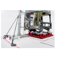 Système de redressage de banc de cabine josam, opération illimitées sur un large éventail de marques de camions -  série ct_6