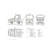 Comet 12D - Tracteur logistique Mulag - Propulsion intégrale hydrostatique - Poids propre avec cabine fermée env. 12000 kg_6