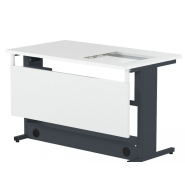 Table informatique DATA avec écran sous vitre - Fabrication française - Pour salles de formation, lycées et magasins_6