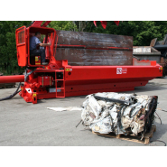 Presse mobile BONFIGLIOLI pour compactage de ferraille -12 tonnes/h - 15 paquets/h - MOBIPACK-500_6