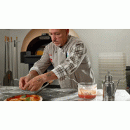 Four à pizza électrique napolitain à sole fixe 9 pizzas AVGVSTO Zanolli_6