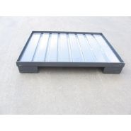 Caisse-palette métallique sur mesure - grillagée, tôle ou palette personnalisable_6