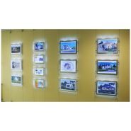 Porte-affiche LED Alpha - Design élégant et épuré - Formats A4, A3, A2 - 6000 lux - Double face_6