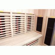 SAUNA INFRAROUGE BOREAL® SIGNATURE 160 À SPECTRE COMPLET - 160X120X205_6