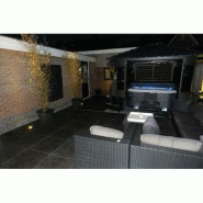 THE REFRESH - spa portable 4 places avec banc, siège-baquet et position allongée - 34 jets de massage et chromothérapie_6