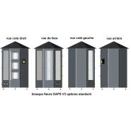 Kiosque DAPSNEO pour espace public et urbain