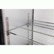 Arrière-bar vertical double portes battantes Série G - 490 litres | Polar - GJ449_6