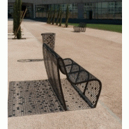 Banc public en métal - Cyria moderne ELINIUM 174cm - design contemporain et durable_6