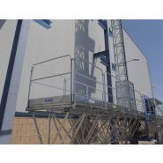 Plateforme élévatrice sur mâts pour travaux lourds - PEC 150_6