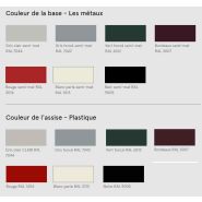 SHEILA - Chaise empilable, polyvalente, structure en polypropylène, options personnalisables_6