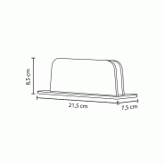Support d'ordinateur/tablette en bois et aluminium noir_6