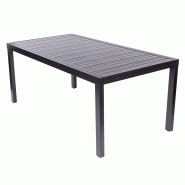 Table de jardin extensible compact 180/240x95x75cm – MTF – aluminium – 2nab3125_6