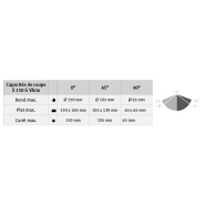 Scie à ruban Optimum S 150 G Vario - 3300150 - avec variateur et coupe angulaire jusqu'à 60°_6