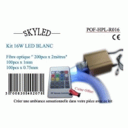Kit fibre optique 16W blanc Skyled - 200 fibres pour ciel étoilé avec télécommande et cutter inclus_6