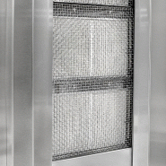 Grill Döner kebab gaz 3 brûleurs max 40 kg avec tôle de protection - moteur en bas_6