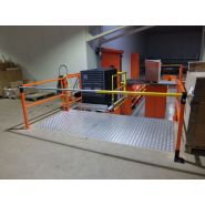 Élévateur mezzanine hydraulique - flux logistiques intérieur/extérieur -  DHOLLANDIA DH-VZK_6