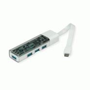 ROLINE Hub USB 3.2 Gen 1, 4 ports, type A+C_6