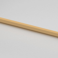 Vidaxl porte intérieure mince doré 93x201,5 cm verre trempé aluminium 155138_6