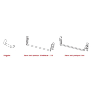 Porte simple sur mesure avec pare-balles fb7 -  ftmq 0052_6